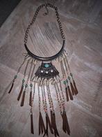 Bohemian Ketting met Schelpen en Hangers, Overige materialen, Verstelbaar, Overige kleuren, Ophalen of Verzenden