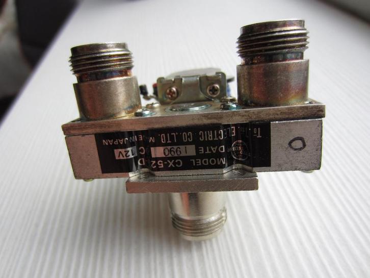 Coax relais CX520D gebruikt, Telecommunicatie, Zenders en Ontvangers, Gebruikt, Zender en Ontvanger, Ophalen of Verzenden