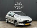 Peugeot 206 1.4 XT 3D AUT 2004 Grijs, Auto's, Bedrijf, 1100 kg, Zilver of Grijs, 955 kg