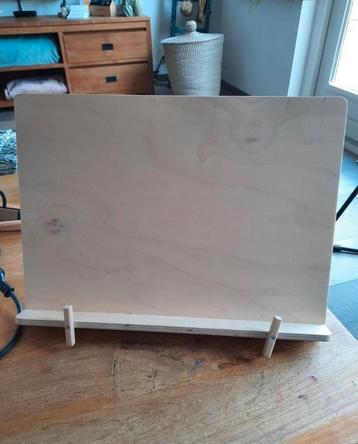 Houten Boekensteun - Handgemaakt & Verstelbaar beschikbaar voor biedingen