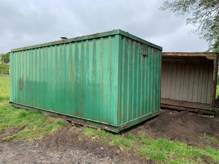 20 ft container dubbel, Doe-het-zelf en Verbouw, Containers, Ophalen