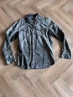 Heren Spijkerblouse grijs denim merk Fiver, Kleding | Heren, Overhemden, Ophalen of Verzenden, Zo goed als nieuw, Halswijdte 41/42 (L)
