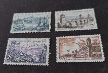 1955 Frankrijk Touristique Yvert 1037 e.v. gebruikt LEES beschikbaar voor biedingen