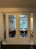 Kozijn met dubbele deur, Doe-het-zelf en Verbouw, Kozijnen en Schuifpuien, Deurkozijn, Zo goed als nieuw, 150 tot 225 cm, Hout