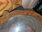 antieke ovalen spiegel, Antiek en Kunst, Ophalen of Verzenden, Ovaal, 50 tot 100 cm, Minder dan 100 cm