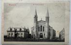 Ansichtkaart Waalwijk St. Antoniuskerk oud, Verzamelen, Ansichtkaarten | Nederland, Verzenden, Voor 1920, Gelopen, Noord-Brabant