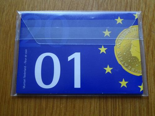 FDC jaarset 2001, Postzegels en Munten, Munten | Nederland, Setje, Overige waardes, Koningin Beatrix, Ophalen of Verzenden