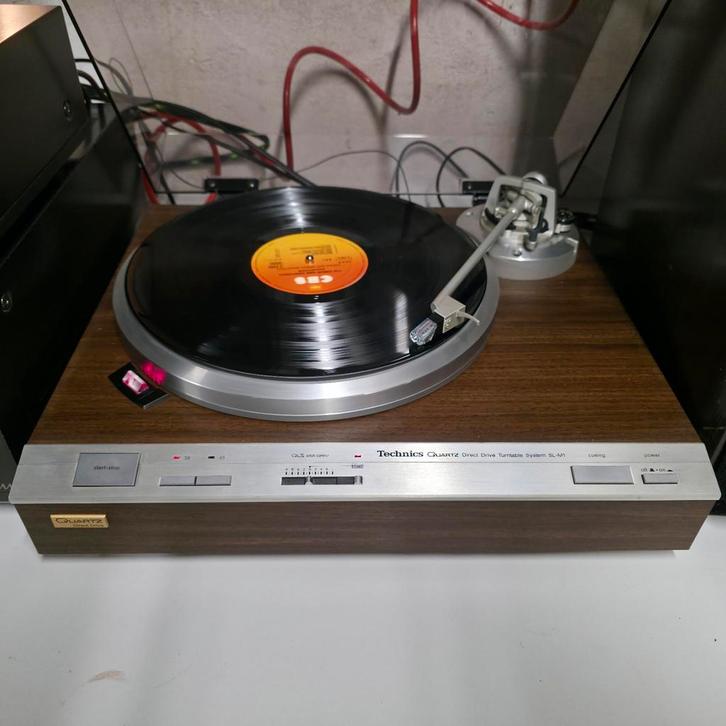Technics SL-M1 Direct Drive Platenspeler - Topklasse!, Audio, Tv en Foto, Platenspelers, Gebruikt, Platenspeler, Technics, Pitch-regelaar