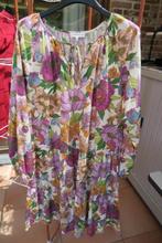 Kleedje nieuw bloemenprint Terre bleue mt 36 (tailleert 38), Maat 38/40 (M), Terre bleue, Overige kleuren, Nieuw