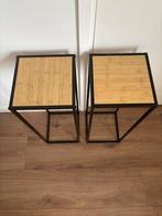 Twee plantentafels / bijzettafels - hoog model, Ophalen, Zo goed als nieuw