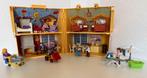 Playmobil meeneemhuis met extra setjes, Kinderen en Baby's, Speelgoed | Playmobil, Ophalen of Verzenden, Zo goed als nieuw, Complete set