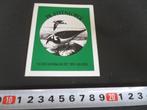 sticker vogel werkgroep den helder de steenloper, Ophalen, Zo goed als nieuw, Bedrijf of Vereniging