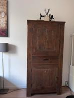 Rustieke houten opberg kast, Ophalen, Zo goed als nieuw, 25 tot 50 cm, Minder dan 100 cm