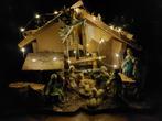 Kerststal met lichtjes/beelden, Diversen, Kerst, Ophalen of Verzenden, Gebruikt