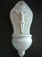 Antiek weiwaterbakje van geglazuurd porselein., Antiek en Kunst, Verzenden