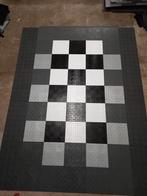 Kunststof Garagevloer 7m2 Grijs/Zilver/Zwart/Wit + Randen, Doe-het-zelf en Verbouw, Overige materialen, Nieuw, 20 tot 40 cm, 20 tot 40 cm