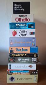 Diverse bord- en kaartspellen oa. Othello, Quarto, San Juan, Hobby en Vrije tijd, Gezelschapsspellen | Bordspellen, Gebruikt, Diverse