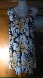 NIEUW pracht blauw/gele tuniek merk Made in Italy maat 46/48, Made in Italy, Blouse of Tuniek, Nieuw, Verzenden