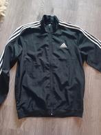 Adidas trainingsjasje zwart maat M, Ophalen of Verzenden, Zo goed als nieuw, Zwart, Algemeen