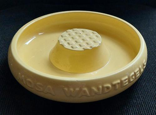 Reclame asbak MOSA Maastricht vintage 30's-50's, Verzamelen, Merken en Reclamevoorwerpen, Gebruikt, Gebruiksvoorwerp, Ophalen of Verzenden