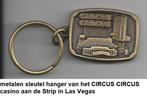 LAS VEGAS, metalen sleutelhanger the High Rise CIRCUS CIRCUS, Ophalen of Verzenden, Nieuw