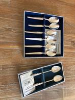 Zilverstad Schoonhoven Verzilverde Lepeltjes Set, Antiek en Kunst, Ophalen of Verzenden