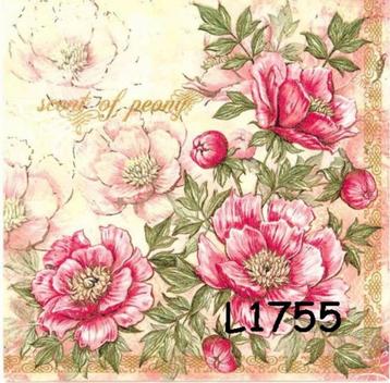 Servetten decoupage/bullet journal – duinroos L1755 beschikbaar voor biedingen