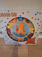 Dikkie Dik houten leerklok Bambolino Toys, Ophalen of Verzenden, Nieuw