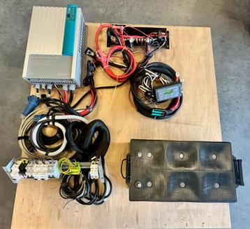 Mastervolt complete installatie met GEL ACCU 200Ah beschikbaar voor biedingen