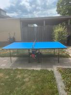 Tafeltennis tafel Outdoor (Heemskerk), Sport en Fitness, Tafeltennis, Ophalen, Zo goed als nieuw, Tafel Outdoor, Inklapbaar