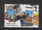 2011, Postcrossing, Molen in tulpenveld [2884] (K0509), Postzegels en Munten, Postzegels | Nederland, Ophalen of Verzenden
