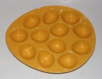 eierbord   134105, Huis en Inrichting, Keuken | Servies, Gebruikt, Schaal of Schalen, Overige stijlen, Keramiek, Ophalen of Verzenden