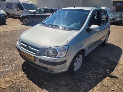 Hyundai Getz 1.3 5DRS 2003 Blauw, Auto's, Hyundai, Bedrijf, Getz, ABS, Airbags, Airconditioning, Android Auto, Bluetooth, Centrale vergrendeling