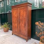 Antieke Mahonie Biedermeier Kast, Ophalen of Verzenden, Gebruikt