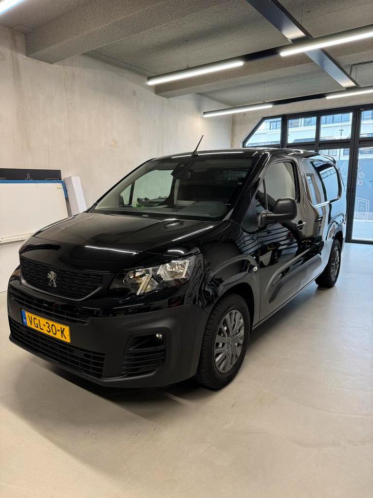Marge Peugeot Partner 1.5 Bluehdi 130pk L2 3-zits 2020, Auto's, Bestelauto's, Particulier, Peugeot, Diesel, Automaat, Origineel Nederlands
