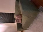 Loveseat, donkergroen., Huis en Inrichting, Banken | Sofa's en Chaises Longues, Ophalen, Gebruikt, Tweepersoons, 75 tot 100 cm