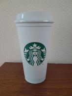 Starbucks herbruikbare beker met deksel , nieuw, Ophalen of Verzenden, Nieuw, Overige stijlen, Kop(pen) en/of Schotel(s)