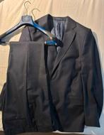 Humberto Heren Pak & Broek | Maat 52 | Wool Blend | Blauw, Maat 52/54 (L), Blauw, Ophalen of Verzenden, Zo goed als nieuw