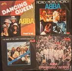 4 x 7” single vinyl van ABBA, Gebruikt, 7 inch, Single, Ophalen of Verzenden