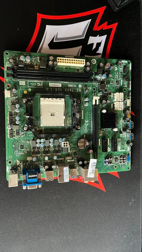 MS7800 VER1.0 MOEDERBORD, Computers en Software, Moederborden, Zo goed als nieuw, AMD, DDR2, Ophalen