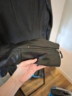 Zwarte lams leren damesjas – Dekkers – NIEUW, Kleding | Dames, Jassen | Zomer, Maat 38/40 (M), Overig, Zwart, Nieuw