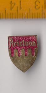 Philips Aristona Radio embleem logo emaille A, Antiek en Kunst, Ophalen of Verzenden