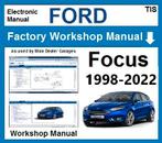 Ford Focus 1998-2022 Manual Ford ETIS 2022 op USB Stick, Auto diversen, Handleidingen en Instructieboekjes, Verzenden