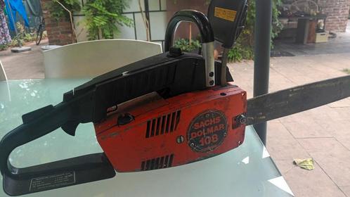 Sachs Dolmar 108 Benzine kettingzaag, Tuin en Terras, Hand-tuingereedschap, Gebruikt, Overige soorten, Ophalen