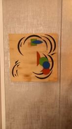 handgemaakte kunst met kurken opbouw, Ophalen of Verzenden, Nieuw, Clearstamp