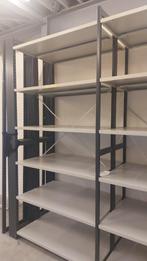 Hoge metalen stellingen, Huis en Inrichting, Ophalen, Gebruikt