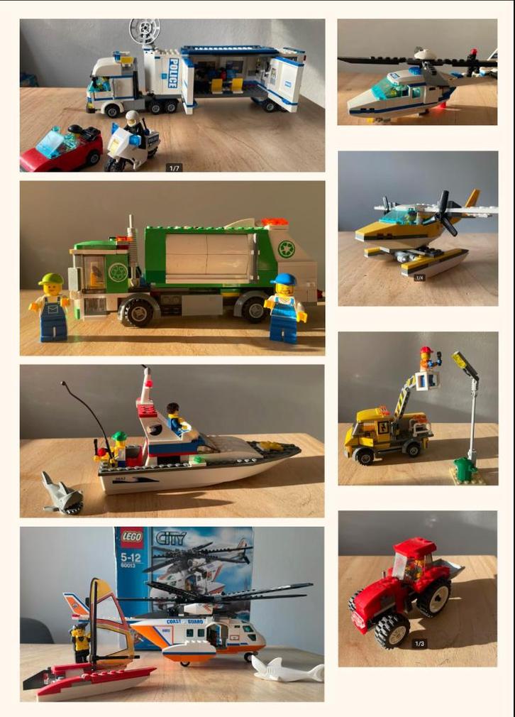 Groot assortiment Lego City! + GRATIS Helikopter, Kinderen en Baby's, Speelgoed | Duplo en Lego, Zo goed als nieuw, Lego, Complete set