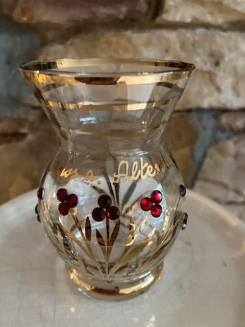 Vintage gedecoreerd vaasje Altenberg beschikbaar voor biedingen