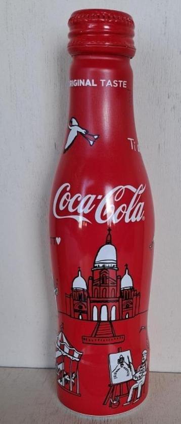 Coca-Cola Flesje uit Frankrijk Aluminium Montmarte 2018 vol beschikbaar voor biedingen