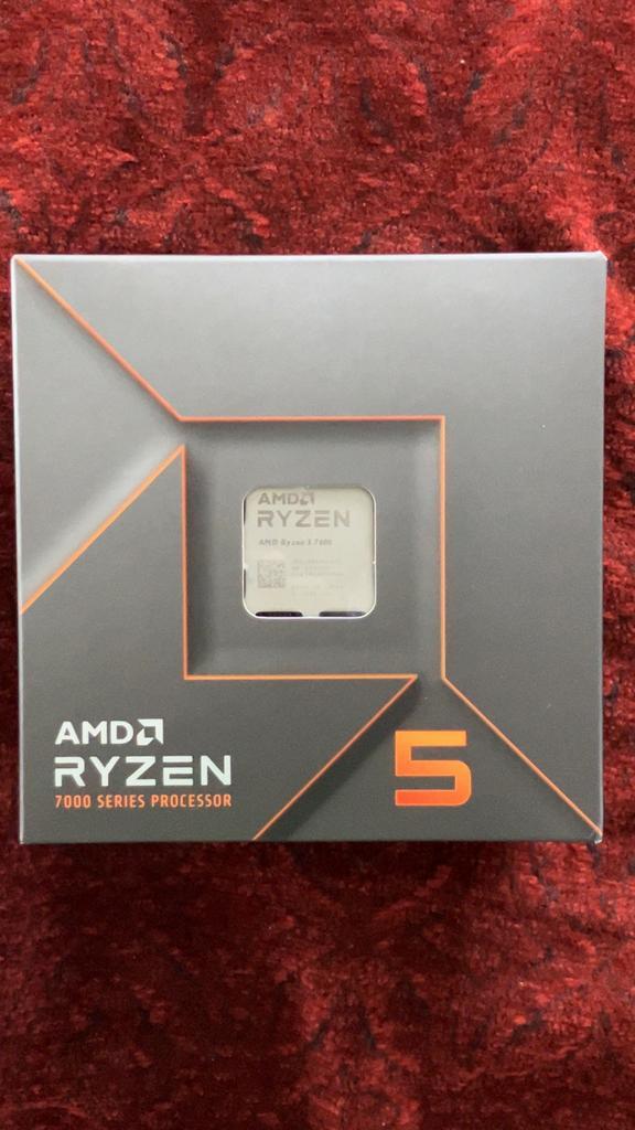 AMD Ryzen 5 7600 processor, Computers en Software, Processors, Zo goed als nieuw, 6-core, 3 tot 4 Ghz, Ophalen of Verzenden